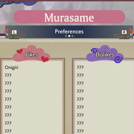 Likes and Dislikes