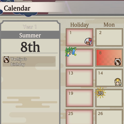 Birthdays